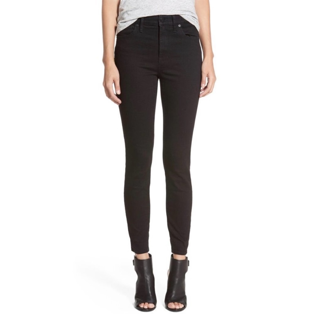 Madewell Women's Jet Black Skinny Jeans